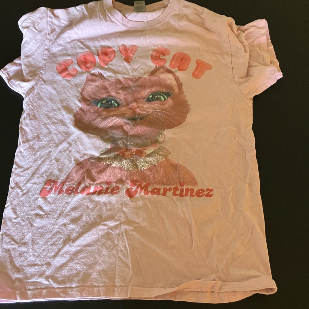 Pink Melanie Martinez Copy Cat Graphic Tee